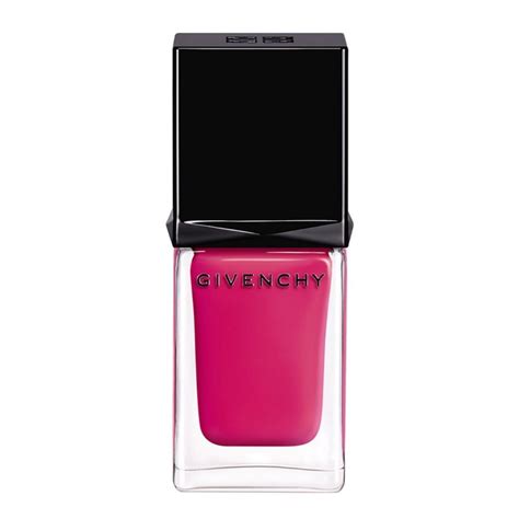 Givenchy nail polish in Fuchsia Irresistible Review 